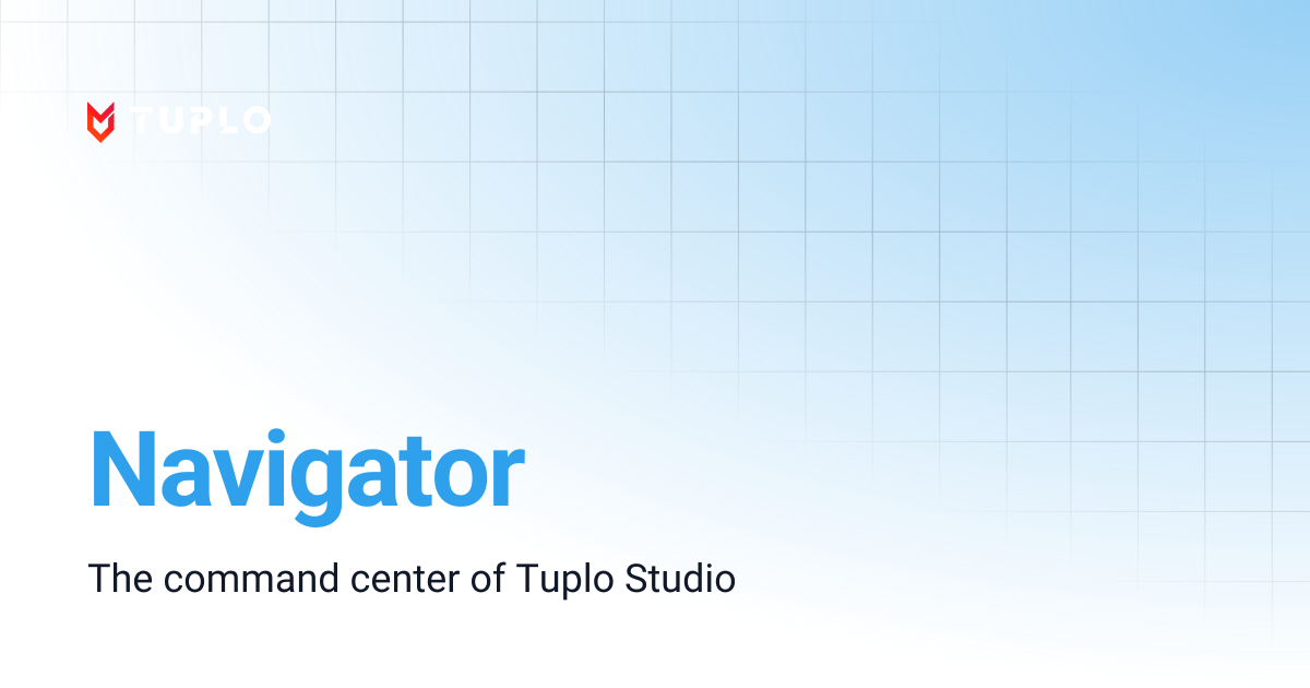 Navigator | Tuplo Support