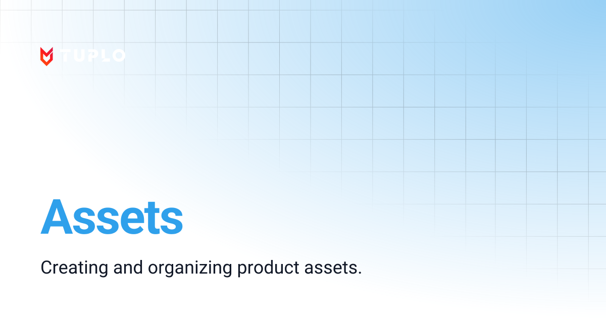 Assets | Tuplo Support